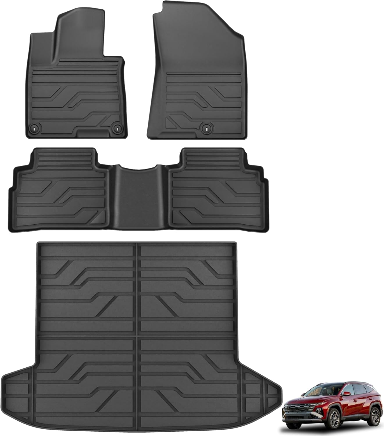 KARPAL All Weather Floor Mats for Hyundai Tucson